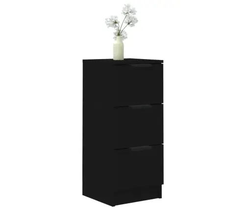Puhvetkapp, Must, 30 X 30 X 70 cm Tehispuit