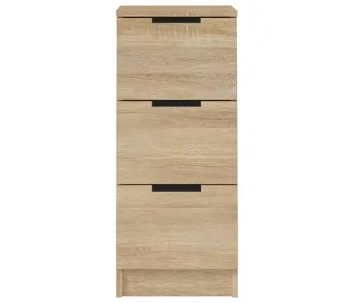 Kumode, Ozolkoka Krāsa, 30X30X70 Cm, Inženierijas Koks Vidaxl