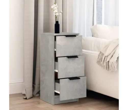 Puhvetkapp, Betoonhall, 30 X 30 X 70 cm Tehispuit