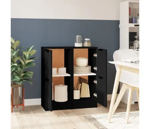 Kumodes, 2 Gab., Melnas, 30X30X70 Cm, Inženierijas Koks Vidaxl Kumodes, 2 Gab., Melnas, 30X30X70 Cm, Inženierijas Koks Vidaxl