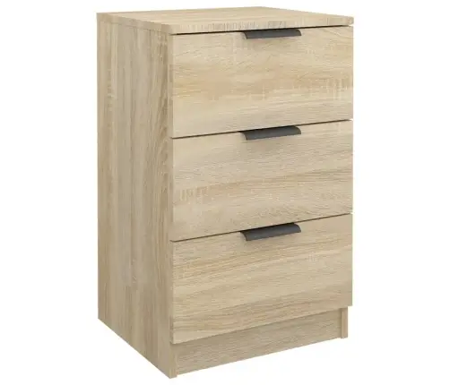 Naktsskapītis, Ozolkoka Krāsa, 40X36X65 Cm Vidaxl