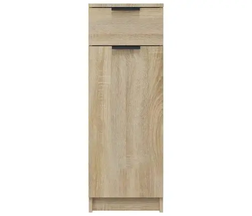 Vannasistabas Skapis, Ozola, 32X33,5X90 Cm, Inženierijas Koks Vidaxl