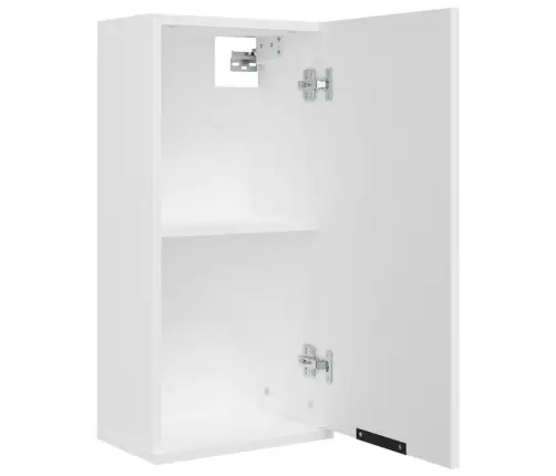 Seinale Kinnitatav Vannitoakapp, Valge, 32 X 20 X 67 Cm