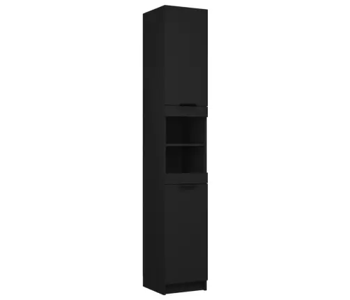 Vannasistabas Skapītis, 32X34X188,5 Cm, Inženierijas Koks Vidaxl