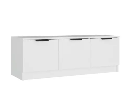 Tv Skapītis, Balts, 102X35X36,5 Cm, Inženierijas Koks Vidaxl