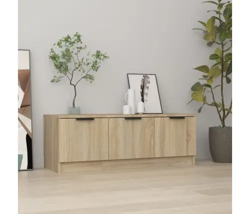 Televizoriaus Spintelė, Ąžuolo, 102X35X36,5cm Apdirbta Mediena