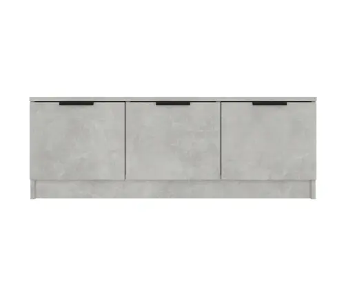 Tv Skapītis, Betona Pelēks, 102X35X36,5 Cm, Inženierijas Koks Vidaxl