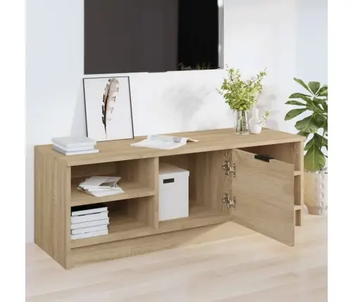 Tv Skapītis, Ozolkoka Krāsa, 102X35,5X36,5Cm, Inženierijas Koks Vidaxl