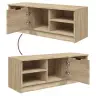 Tv Skapītis, Ozolkoka Krāsa, 102X35,5X36,5Cm, Inženierijas Koks Vidaxl