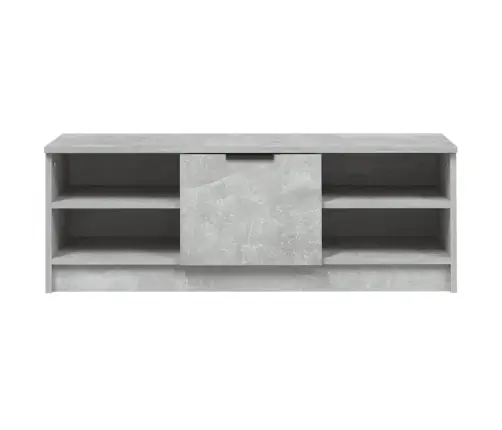 Tv Skapītis, Betona Pelēks, 102X35,5X36,5 Cm, Inženierijas Koks Vidaxl