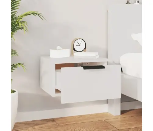 Sienas Naktsskapītis, Balts, 34X30X20 Cm Vidaxl Sienas Naktsskapītis, Balts, 34X30X20 Cm Vidaxl