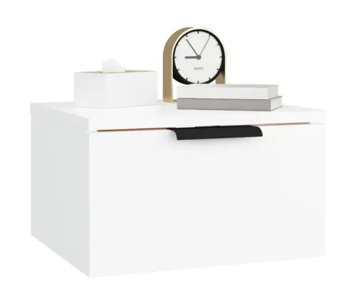 Sienas Naktsskapītis, Balts, 34X30X20 Cm Vidaxl Sienas Naktsskapītis, Balts, 34X30X20 Cm Vidaxl