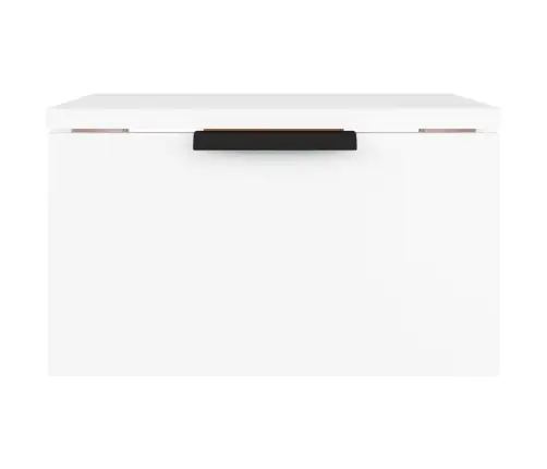 Sienas Naktsskapīši, 2 Gab., Balti, 34X30X20 Cm Vidaxl