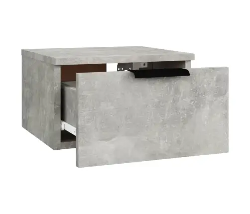 Sienas Naktsskapīši, 2 Gab., Betona Pelēki, 34X30X20 Cm Vidaxl Sienas Naktsskapīši, 2 Gab., Betona Pelēki, 34X30X20 Cm Vidaxl