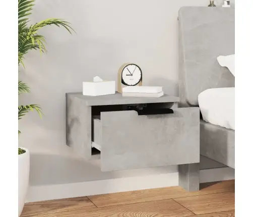 Sienas Naktsskapīši, 2 Gab., Betona Pelēki, 34X30X20 Cm Vidaxl Sienas Naktsskapīši, 2 Gab., Betona Pelēki, 34X30X20 Cm Vidaxl