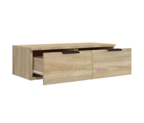 Seinakapp, Sonoma Tamm, 68X30X20 cm Tehispuit