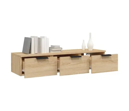 Sieninė Spintelė, Ąžuolo, 102X30X20cm Apdirbta Mediena