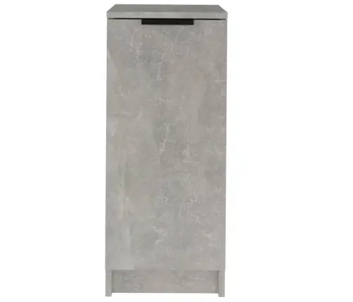 Apavu Skapītis, Betona Pelēks, 30X35X70 Cm, Inženierijas Koks Vidaxl