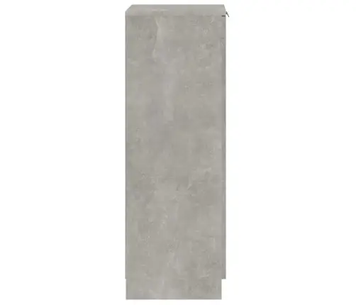 Spintelė Batams, Betono Pilka, 30X35X100cm Apdirbta Mediena