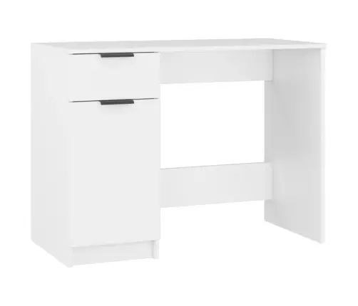 Rakstāmgalds, Balts, 100X50X75 Cm, Inženierijas Koks Vidaxl