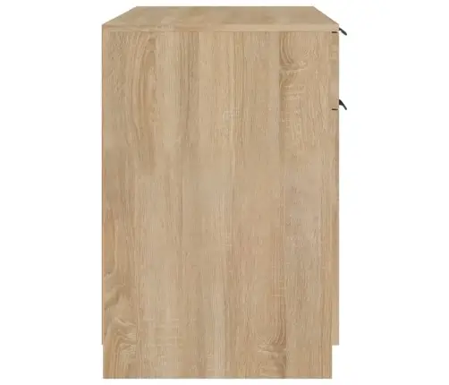 Rakstāmgalds, Ozolkoka Krāsa, 100X50X75 Cm, Inženierijas Koks Vidaxl