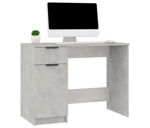 Rakstāmgalds, Betona Pelēks, 100X50X75 Cm, Inženierijas Koks Vidaxl Rakstāmgalds, Betona Pelēks, 100X50X75 Cm, Inženierijas Koks Vidaxl