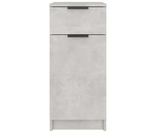 Rašomojo Stalo Spintelė, Pilka, 33,5X50X75cm Apdirbta Mediena