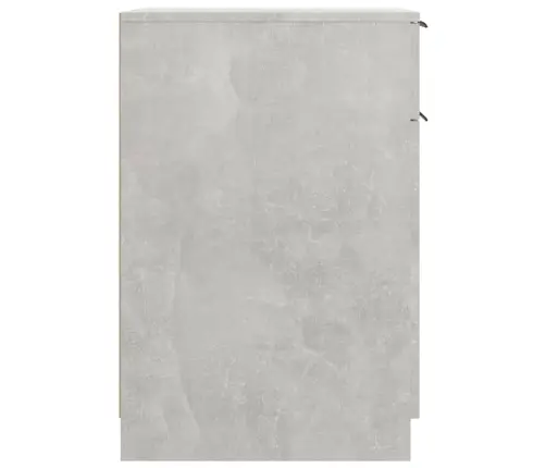 Rašomojo Stalo Spintelė, Pilka, 33,5X50X75cm Apdirbta Mediena