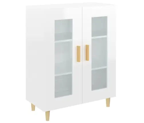 Šoninė Spintelė, Balta, 69,5X34X90cm Apdirbta Mediena, Blizgi