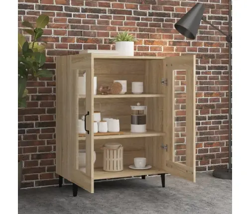 Puhvetkapp, Sonoma Tamm, 69,5 X 34 X 90 cm Tehispuit