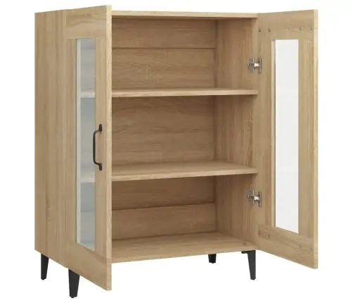 Puhvetkapp, Sonoma Tamm, 69,5 X 34 X 90 cm Tehispuit