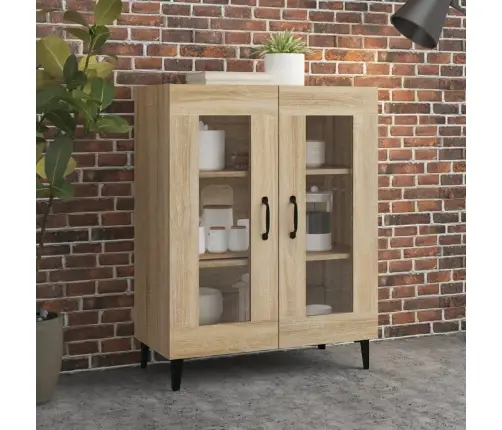 Puhvetkapp, Sonoma Tamm, 69,5 X 34 X 90 cm Tehispuit