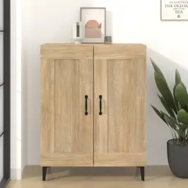 Kumode, Ozolkoka Krāsa, 69,5X34X90 Cm, Inženierijas Koks Vidaxl