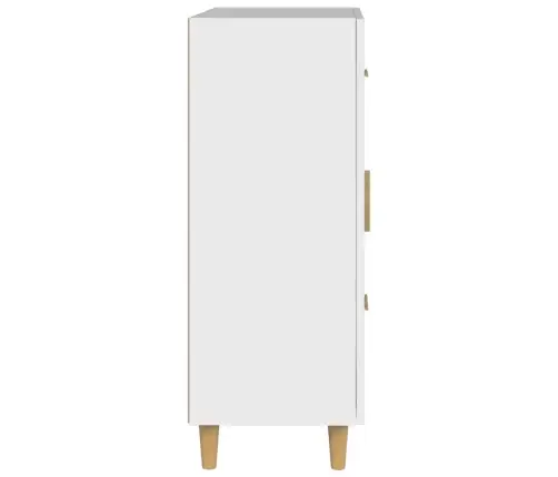 Puhvetkapp, Valge, 69,5 X 34 X 90 cm Tehispuit