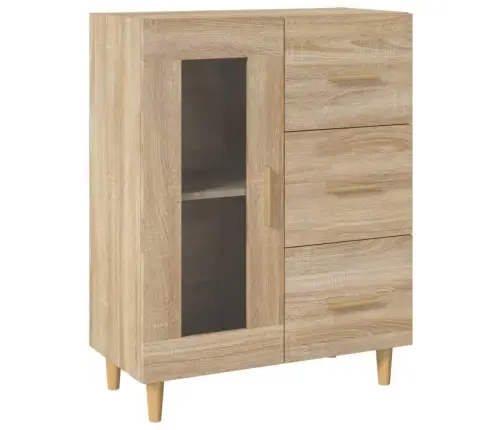 Šoninė Spintelė, Sonoma Ąžuolo, 69,5X34X90cm Apdirbta Mediena