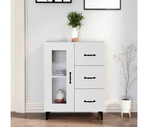 Kumode, Balta, 69,5X34X90 Cm, Inženierijas Koks Vidaxl Kumode, Balta, 69,5X34X90 Cm, Inženierijas Koks Vidaxl