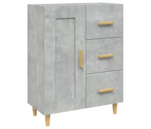 Puhvetkapp, Betoonhall, 69,5 X 34 X 90 cm Tehispuit