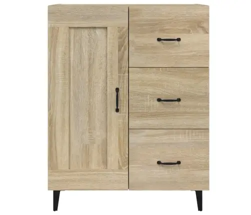 Kumode, Ozolkoka Krāsa, 69,5X34X90 Cm, Inženierijas Koks Vidaxl