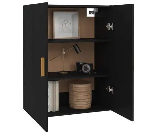 Piekarams Skapītis, Melns, 69,5X34X90 Cm Vidaxl