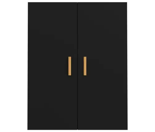 Piekarams Skapītis, Melns, 69,5X34X90 Cm Vidaxl