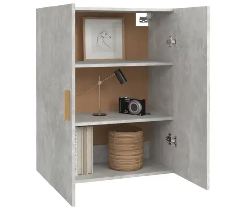 Piekarams Skapītis, Betona Pelēks, 69,5X34X90 Cm Vidaxl