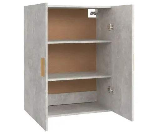 Piekarams Skapītis, Betona Pelēks, 69,5X34X90 Cm Vidaxl