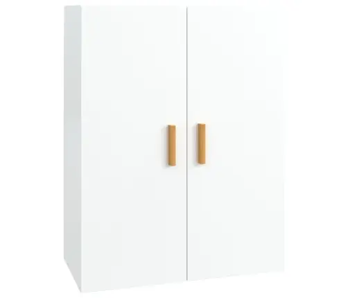 Pakabinama Sieninė Spintelė, Balta, 69,5X34X90cm Blizgi