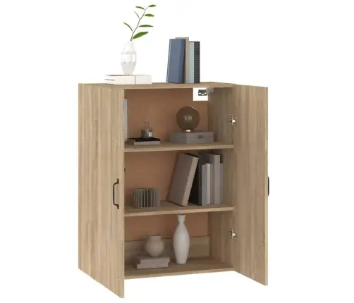 Pakabinama Spintelė, Ąžuolo, 69,5X34X90cm Apdirbta Mediena