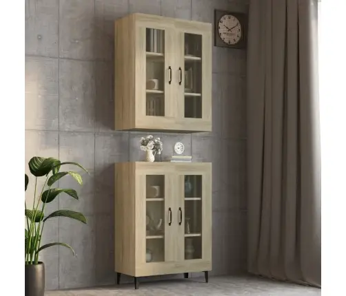 Pakabinama Sieninė Spintelė, Ąžuolo Spalvos, 69,5X34X90Cm