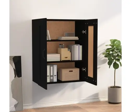 Piekarams Skapītis, Melns, 69,5X32,5X90 Cm Vidaxl