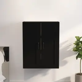 Piekarams Skapītis, Melns, 69,5X32,5X90 Cm Vidaxl