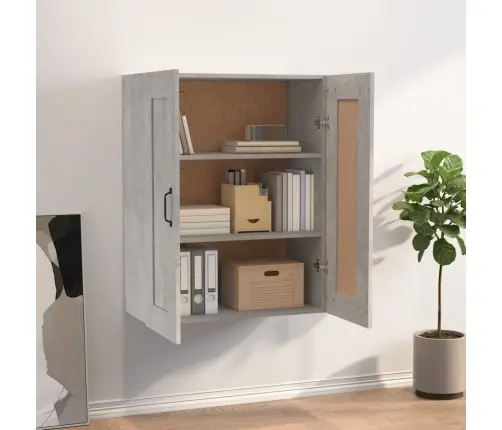 Piekarams Skapītis, Betona Pelēks, 69,5X32,5X90 Cm Vidaxl