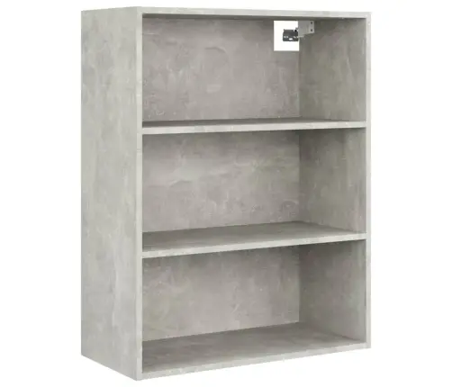 Piekarams Plaukts, Betona Pelēks, 69,5X32,5X90 Cm Vidaxl