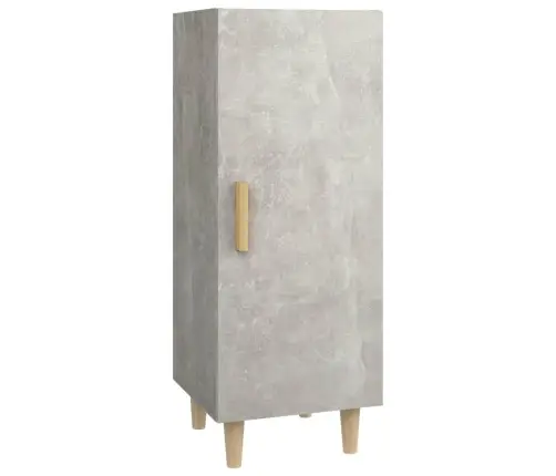 Puhvetkapp, Betoonhall, 34,5X34X90 cm Tehispuit